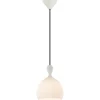 Clearance Dueodde pendel, opal/glas, Ø18 cm Halo Design