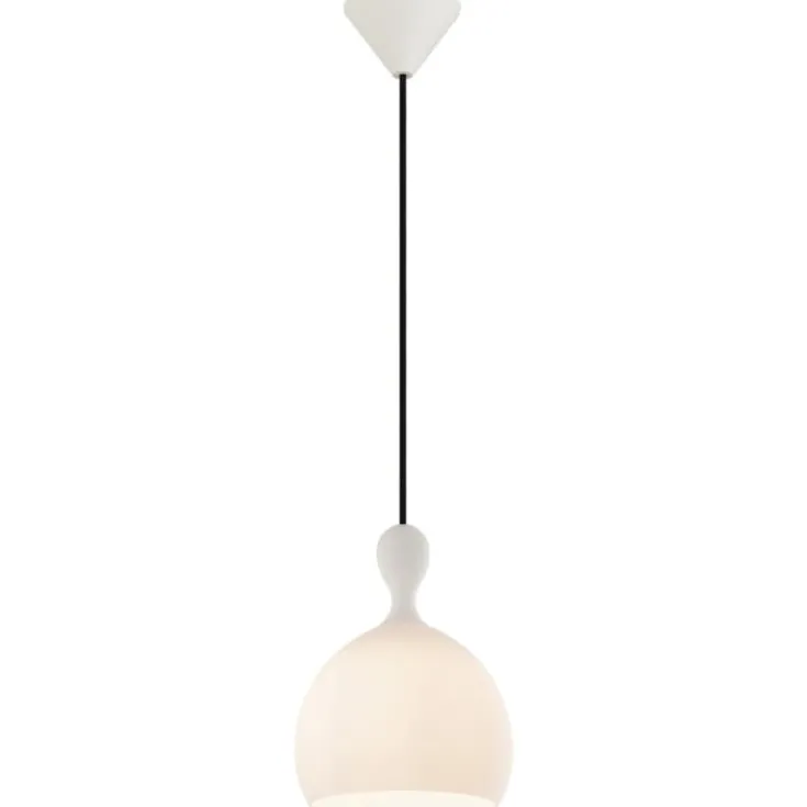 Clearance Dueodde pendel, opal/glas, Ø18 cm Halo Design
