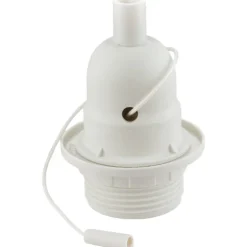 Outlet E27 plast fatning med snorafbryder, Fatninger & Fatningssæt|Halo Design