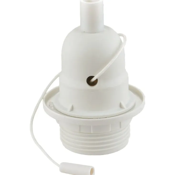 Outlet E27 plast fatning med snorafbryder, Fatninger & Fatningssæt|Halo Design
