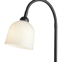 Online Glow gulvlampe, opal/sort, Gulvlamper