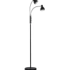 Clearance Hudson gulvlampe, 2-armet, sort Halo Design|Gulvlamper