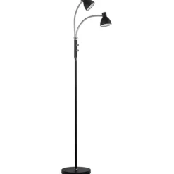 Clearance Hudson gulvlampe, 2-armet, sort Halo Design|Gulvlamper