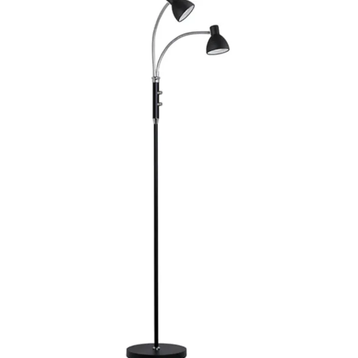 Clearance Hudson gulvlampe, 2-armet, sort Halo Design|Gulvlamper