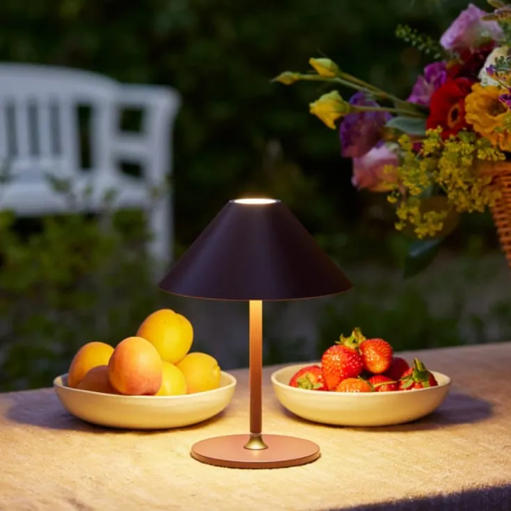 Sale Hygge genopladelig bordlampe, H25 cm, Udendørs Bordlamper|Udendørs Batterilamper