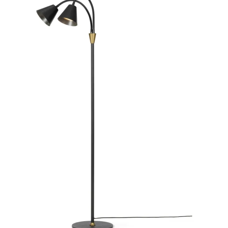 Outlet Hygge gulvlampe, 2 spots, Gulvlamper