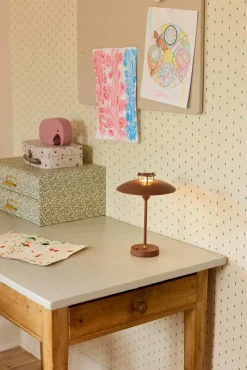 Clearance Mini Stepp 1-2-3 genopladelig bordlampe, Udendørs Bordlamper|Genopladelige Lamper