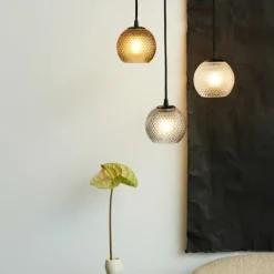 Clearance Nobb pendel, klar, Ø12 cm Halo Design