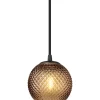 Nobb pendel, ravfarvet, Ø12 cm Halo Design