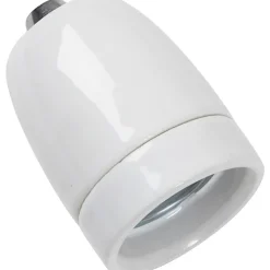 Discount porcelæn E27 fatning, Fatninger & Fatningssæt|Halo Design