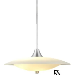 Hot reserveglas til Ø35 cm Baroni pendel, nederste skærm Halo Design|Reserveglas