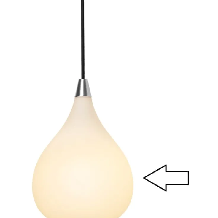 Sale reserveglas til Drops pendel, Halo Design|Reserveglas