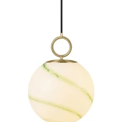 Stockholm pendel, grøn, Ø25 cm Tilbud|Halo Design