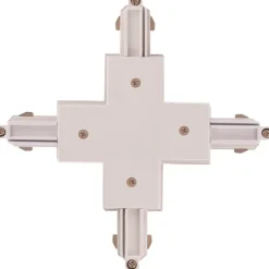 Outlet Track 1F X-stykke, Strømskinner|Halo Design