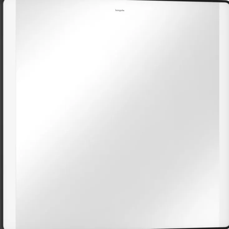 Hot Xarita Lite Q spejl med lys, 80x70 cm, sort Spejle Med Lys