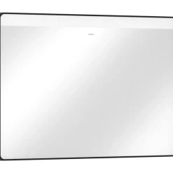 Best Xarita Lite Q spejl med lys, sensor, 100x70 cm, sort Spejle Med Lys