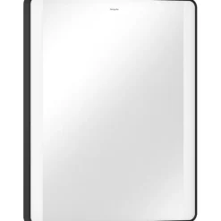 Online Xarita Lite Q spejl med lys, sensor, 60x70 cm, sort Spejle Med Lys