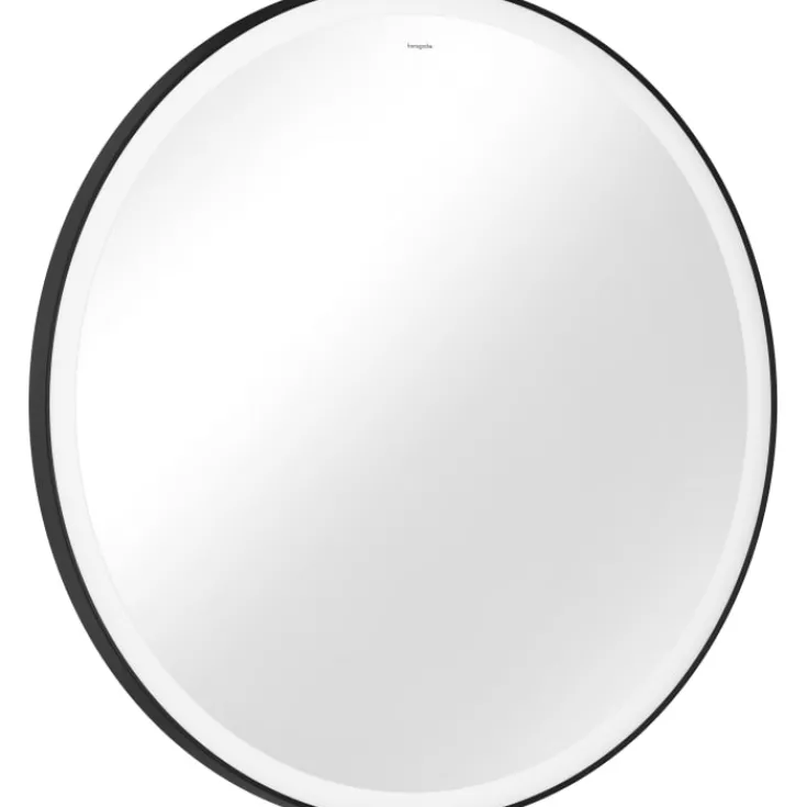 Best Xarita Lite S spejl med lys, Ø90 cm, sort Spejle Med Lys