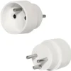 Sale Hybrid adapter stik, schuko til DK stik, hvid Stikpropper