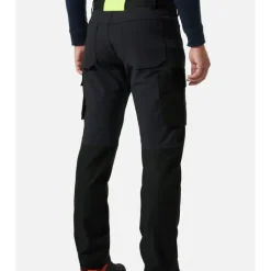 Discount Helly Hansen Oxford servicebukser med 4-vejs stretch, mørkegrå/sort, str. Bukser & Shorts