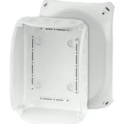 Discount KF1600G forgreningsdåse, 155x210 mm, grå Samledåser