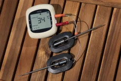 Discount HerQs Easy BBQ, stegetermometer med trådløs display, appstyret Grill & Udstyr