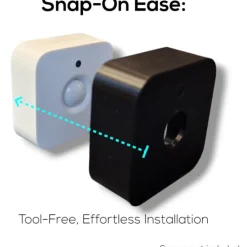 Best cover til Hue Motion sensor, sort Gadgets