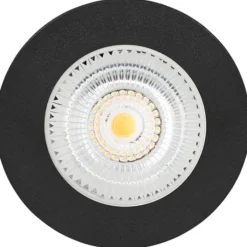 Hot D1 indbygningsspot, 2,8W, 2700K, sort Indbygningsspots