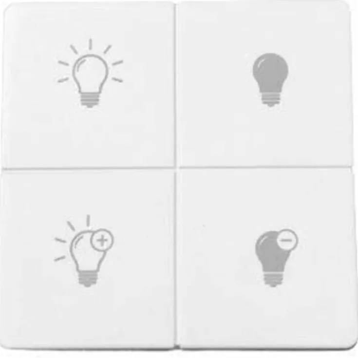 Outlet Lightbee Zigbee kontakt til Fuga Tangenter & Afdækninger