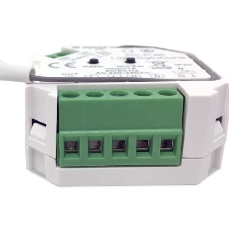 Mini ZigBee Triac lysdæmper, 200W Lysdæmpere