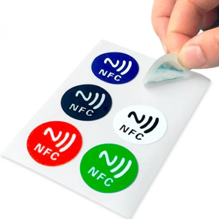 Outlet NFC klistermærker, 6-pak Gadgets