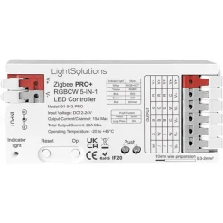 Best ZigBee Pro+ RGBCW LED controller, 12/24V Lysdæmpere