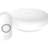 Home dørklokke, trådløs, 150 m, bærbar, hvid Honeywell|Dørklokker