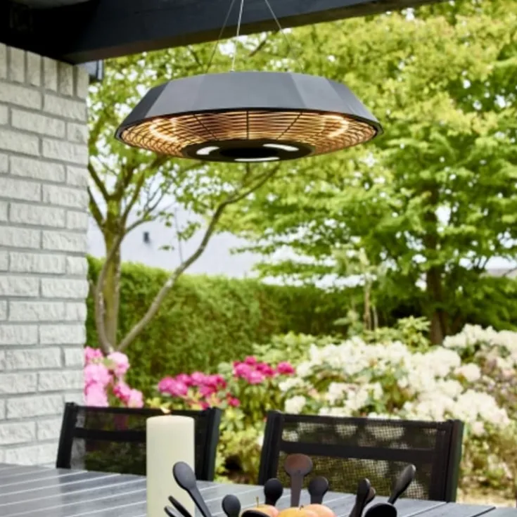 Outlet infrarød terrassevarmer hængemodel, 2000W Terrassevarmere
