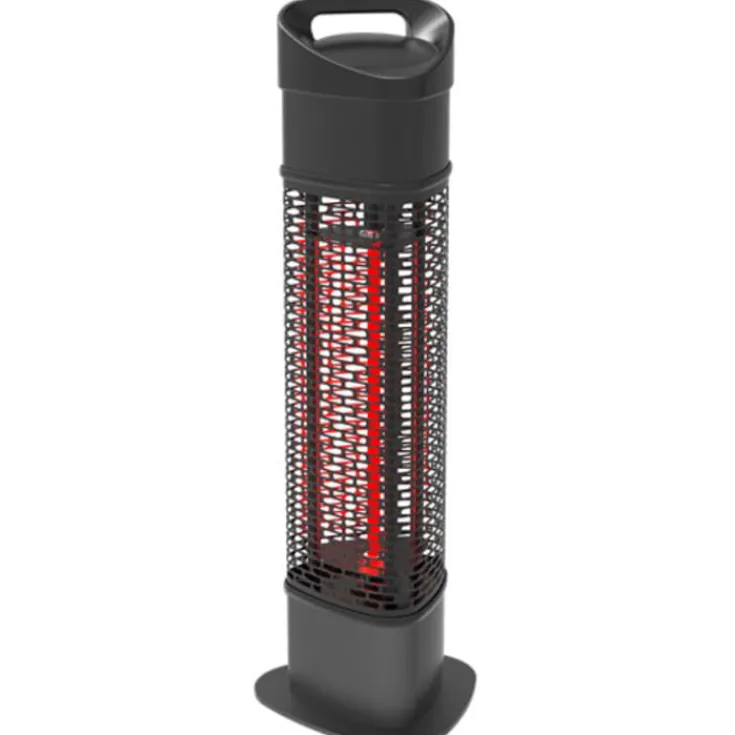 Outlet terrassevarmer gulvmodel 1200W, sort Terrassevarmere
