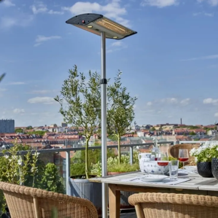 Best terrassevarmer gulvmodel, 1000/2000W Terrassevarmere