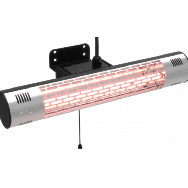 terrassevarmer, infrarød, vægmodel GT, 1500W, sort Terrassevarmere