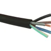 Hot H07RN-F gummikabel, 5G10 mm², metervare Gummikabler