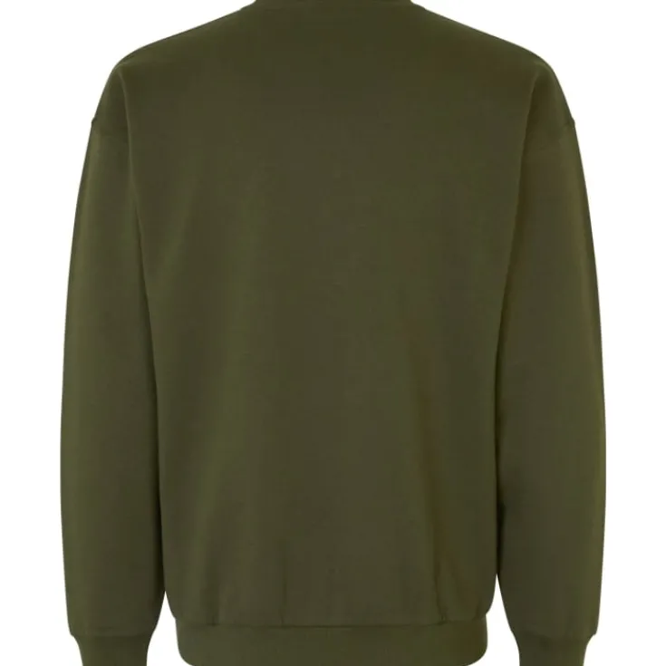 New ID Game sweatshirt, olivengrøn, str. 4XL Trøjer, Hoodies Og Sweatshirts