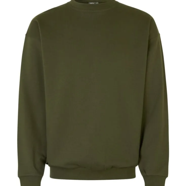 New ID Game sweatshirt, olivengrøn, str. 4XL Trøjer, Hoodies Og Sweatshirts