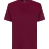 Clearance ID T-Time t-shirt, bordeaux, str. S T-Shirts & Poloshirts