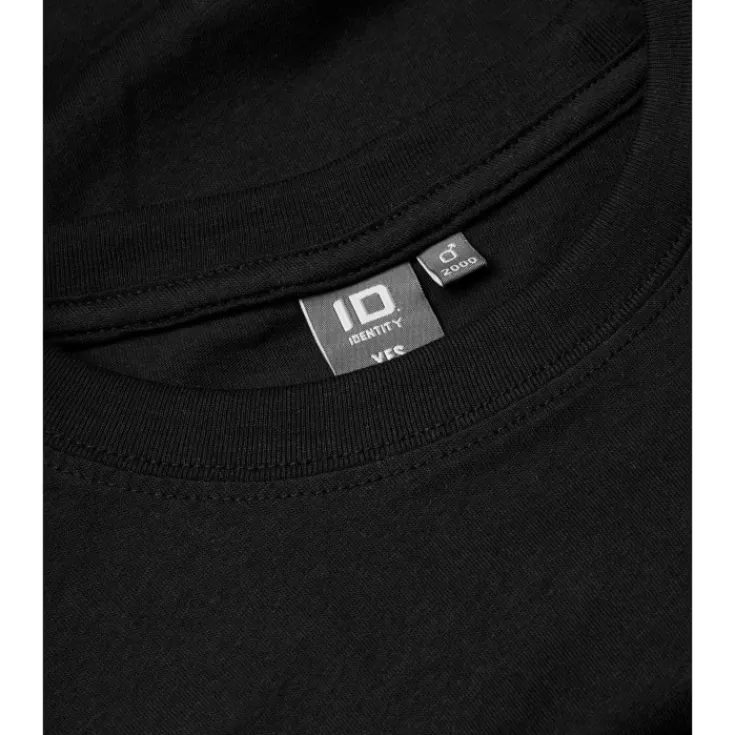 Best ID Yes t-shirt, sort, str. 6XL T-Shirts & Poloshirts