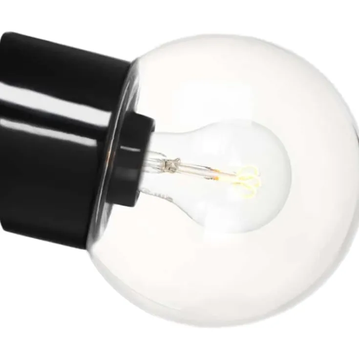 Discount Ifö Classic Globe væglampe, Ø15 cm, sort Væglamper