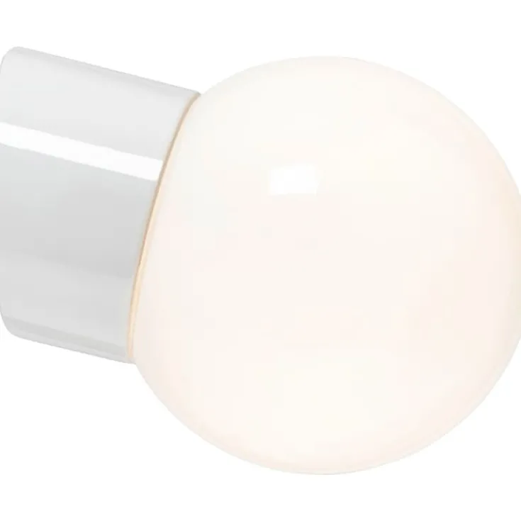 Online Classic Glob 150 væglampe, blank opal, Væglamper