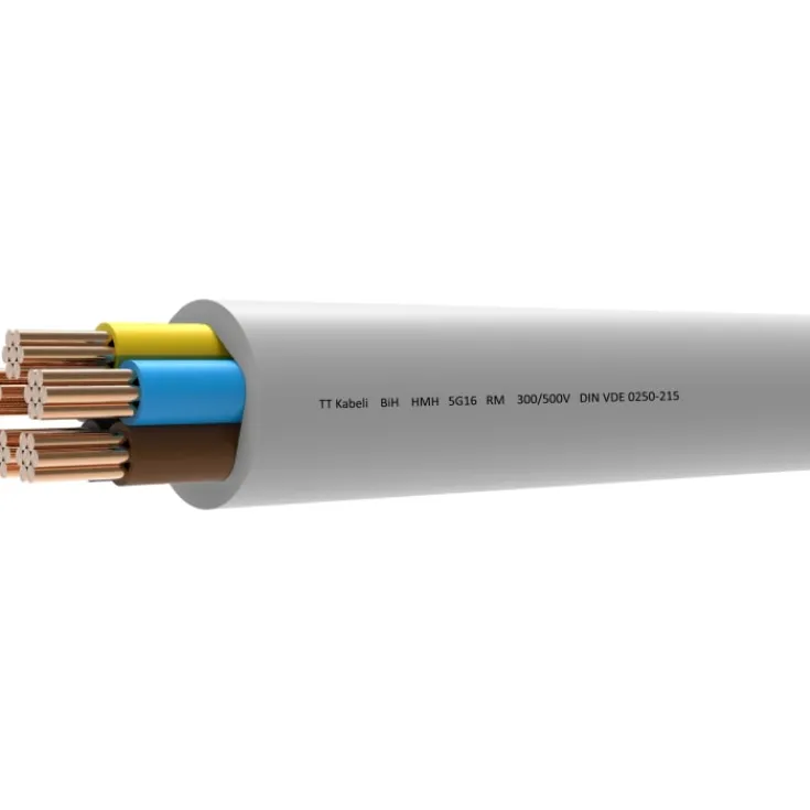 Installationskabel 5G16 mm², metervare Installationskabler