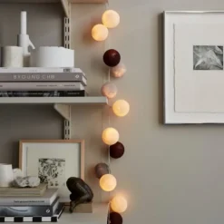 Sale Blush lyskæde, 20 kugler Lyskæder