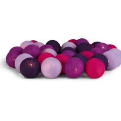 Best Vivid Violet lyskæde, 35 kugler Lyskæder