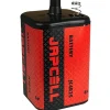New 4R25 batteri med fjeder, 1 stk. Batterier