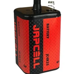 New 4R25 batteri med fjeder, 1 stk. Batterier