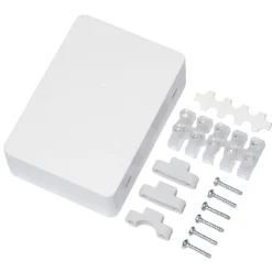 Outlet 90-01 samledåse, 92x65x28 mm, Samledåser